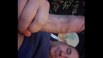 Stroking my cock