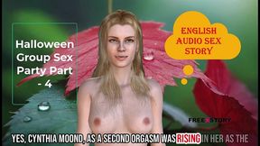 halloween group sex party part - 4 : english audio sex story
