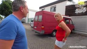 Germany Uncovered: Stunning Mature Beauty Pleasures a Lucky Guy - AmateurEuro