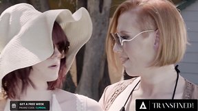 Transfixed - christy love encourages trans clients to fuck during naked massage