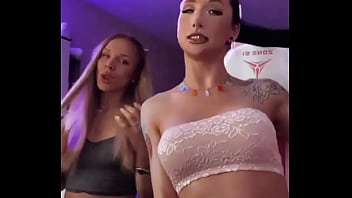 My trans friend and I are sitting down to play naughty in front of the camera, would you like to see our content?#s...