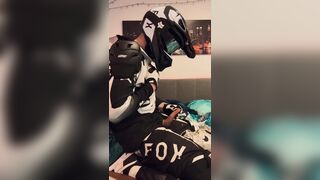 I put on my fresh motocross gear and was instantly so damn kinky.