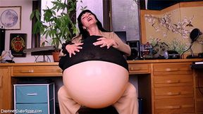 Part 2, Backwards Big Belly Vore Boss Fantasy - Mp4 1920x1080p