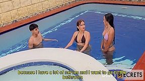 : Swim Coach Fucks My Stepdaughter In The Ass And I Catch Them Both