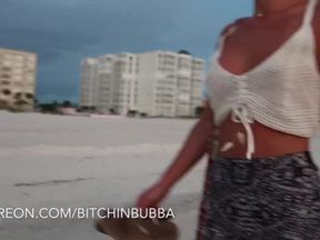 Sexy College Girl Braless Nipslip