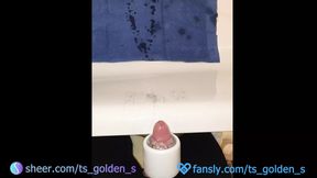 Piss and big cumshot! 💦