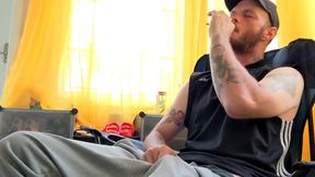 Smoking and Stroking My Bwc Early in the Morning