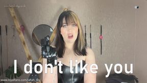 I Don't Like You 170