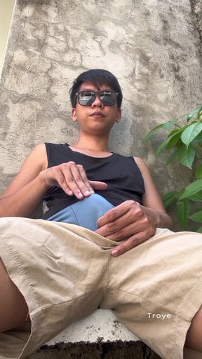 Young Asian Pierced Veiny Cock