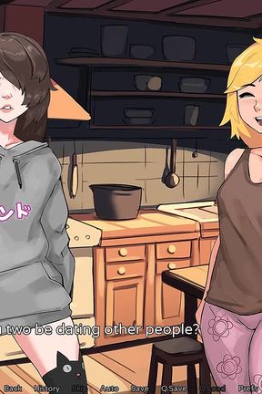 Hazelnut Latte: Male on Shemale Double Cumshot - Episode 13