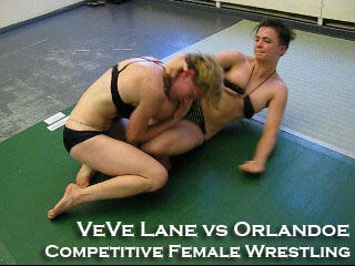 Retro: VeVe vs Orlandoe: Competitive Female Wrestling (2010)