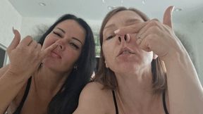 piggy noses and big nostrils play b