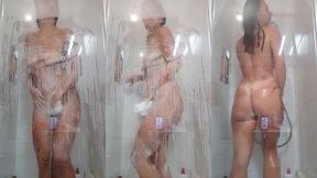 sous la douche