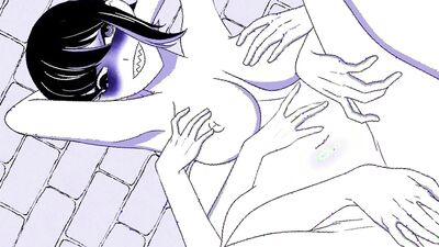 Naughty Centipe Girl gets fucked in steamy hentai sex movie