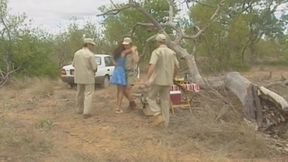 diana, outdoor ganbang in the kruger park