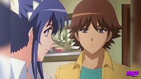 Handjob xxx with seductive chippie from Hentai Pros