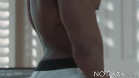 Choking submissive Luca Miklos ass and throat with my BBC is beyond satisfying