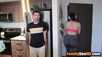 Pranking &amp_ fucking my fat ass step sister during quarrantine