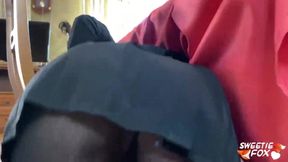 Intense POV Deepthroat and Rough Sex with a Student in Pantyhose