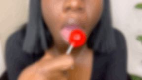 Extreme Lollipop Licking Time Lapse