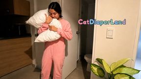 My Nighttime Diaper Routine: Pajamas, Brushing My Teeth, and... Oh No! The Stream I Couldn't Stop (Listen to It)