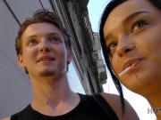 HUNT4K. Erica Black agrees for sex for money even in front of bf