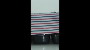 naked riding my big dildos