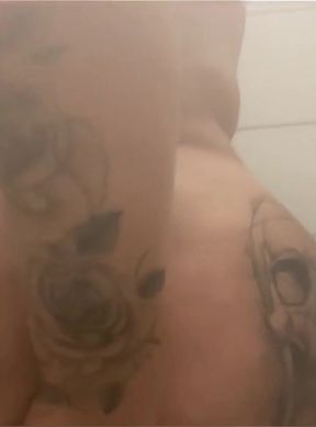 He Went to Take a Shower and Wanted to Test the Shower Head in His Ass - Mary Jhuana