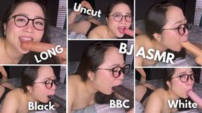 6inch, 7inch, And 8inch Dildo Sucking - Asmr Bj - Kimmy Kalani