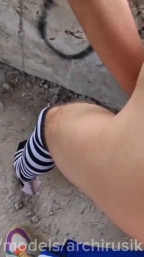 Key moment from "A passerby roughly fucked a pussy at the factory, there are big cocks and a lot of cum on the leather"