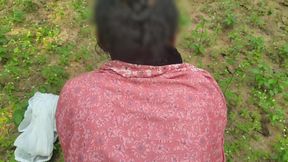 desi tribal worker doggy sex with farm owner