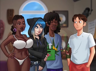 Hentai Korean big mom in summer time