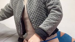 Pissing Dirty Pussy of Petite Girl Hana Small Body Asian