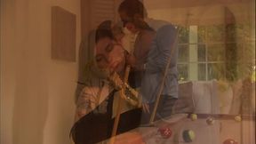 After Losing A Game Of Pool, She Gives Her Ass To Her Husband!