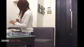 Asian Boss fucks his Secretary in a Hardcore Office Lady romp with Asian Tits tease