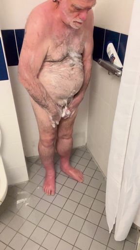In the Shower with Coach Karl 6765