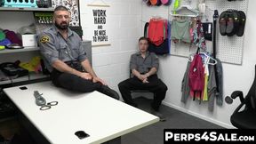 Perps4Sale.com - Twink gay Cole Church pleasured by hunk officer Marco Napoli
