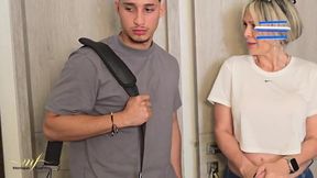 Stepmom MoniqueFuentesxxx goes on a wild trip with her stepson to take his virginity - Monique Fuentes