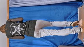 Floor-face crushed by Vans massive sneakers (part 2 of 8), flo098x 2160p