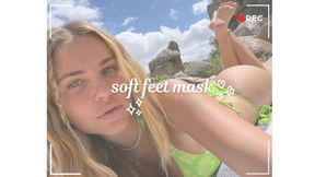 soft foot mask 🦶🏼