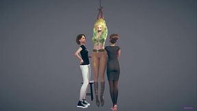 Sina Goodsail - Playing &quot_Treasure Huntress and Monsters&quot_ with the Twins (Sketch)