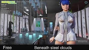 Beneath steel clouds