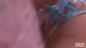 Tasty and Busty: Lesbian Titty Twins'_ Pussy Play