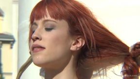Redheaded Slut Beautifully Disgraced On Streets Of Madrid