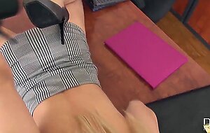 Bosses pet - secretary chessie kay is the queen of deepthroat