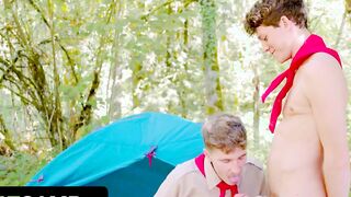 Boys At Camp - Scout Boy Seduces Scout Master By Showing Him His Throbbing Rough Shaft