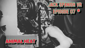 Home Gym Solo Male Naked Training and Masturbating 8K VR