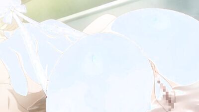 Watch this cartoon maid with massive tits ride and suck on that big cock