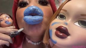 RubyDollLipz's Larger Lips+Doll Head Kisses #30