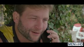 Abraham bounces on Colbys dick before blowing his load